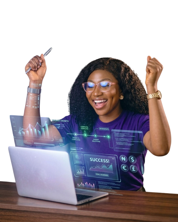 Overjoyed Woman 600x747